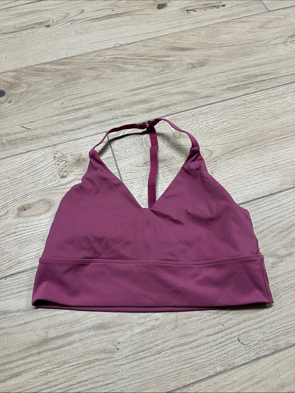 Alphalete Plum Racerback Bralette